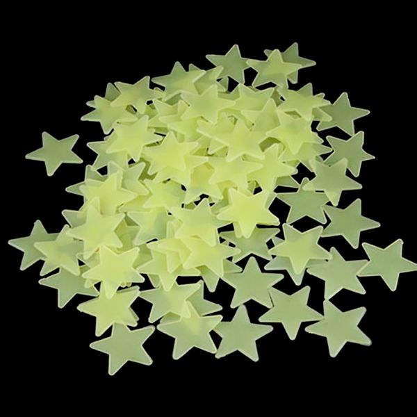 pack of 100 wall stickers stars luminous glow in the dark plastic wall decals home decor 3cm yellow
pack of 100 wall stickers stars luminous glow in the dark plastic wall decals home decor 3cm yellow