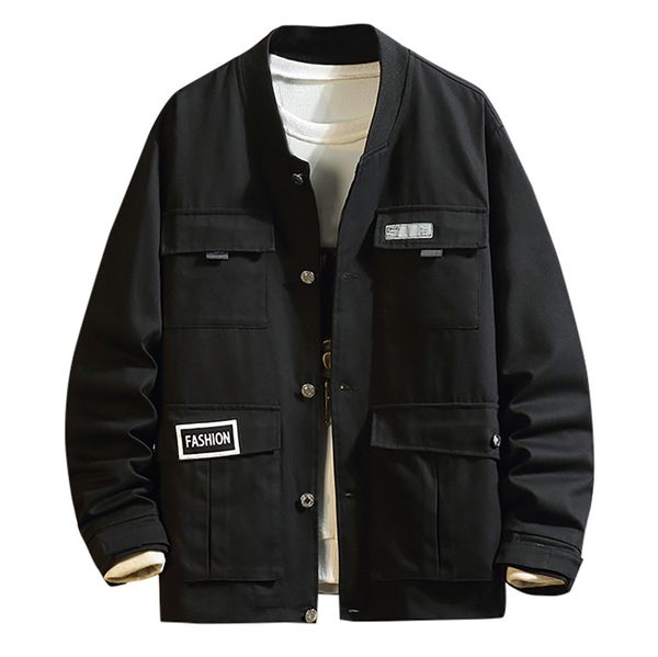 2020 jacket men new fashion brand casual pure color patchwork multiple pockets outwear erkek mont chaquetas hombre veste homme, Black;brown
2020 jacket men new fashion brand casual pure color patchwork multiple pockets outwear erkek mont chaquetas hombre veste homme, Black;brown