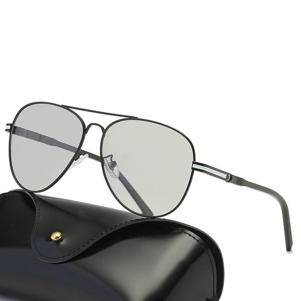 classic pilot pchromic sunglasses men polarized uv400 driver glasses male 2018 chameleon eyewear with box fml, White;black
classic pilot pchromic sunglasses men polarized uv400 driver glasses male 2018 chameleon eyewear with box fml, White;black