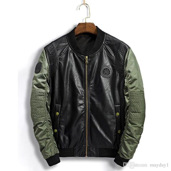 fashion sport baseball jacket for men new flight bomber mens designer jacket autumn casual brand jacket men ing, Black;brown
fashion sport baseball jacket for men new flight bomber mens designer jacket autumn casual brand jacket men ing, Black;brown