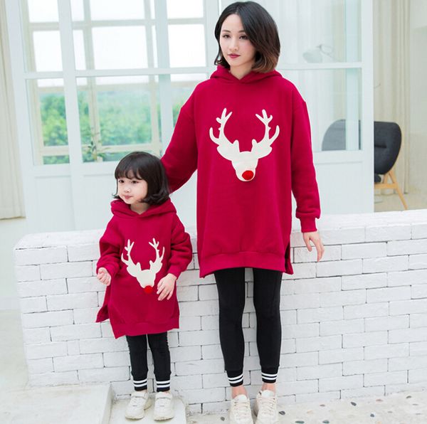 hooded 2018 winter christmas family pack plus velvet thicken deer hooded parent-child sweater, Blue;black
hooded 2018 winter christmas family pack plus velvet thicken deer hooded parent-child sweater, Blue;black