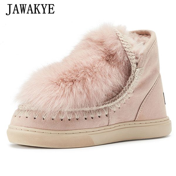 warm fur snow boots for women round toe slip on flat platform shoes woman fashion winter ankle boots femme, Black
warm fur snow boots for women round toe slip on flat platform shoes woman fashion winter ankle boots femme, Black