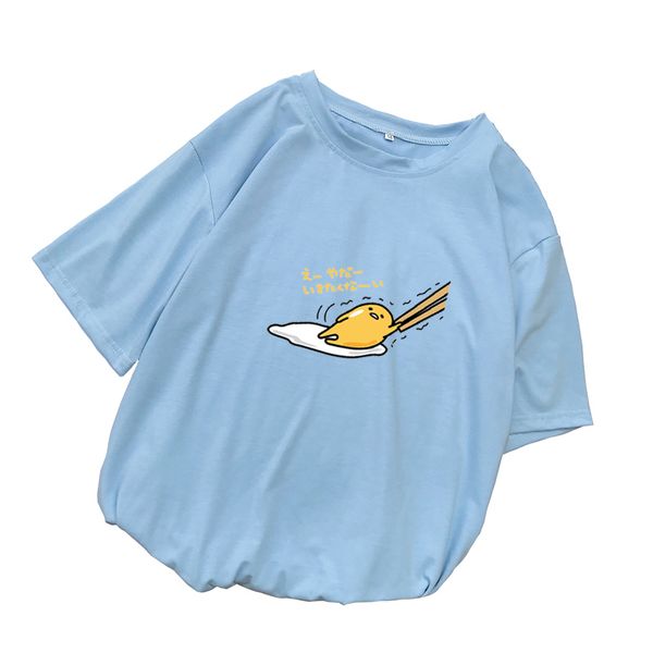 женская футболка женская одежда новая футболка женщины kawaii cartoon gudetama печати топы tee harajuku коротким рукавом повседневная одежда, White
женская футболка женская одежда новая футболка женщины kawaii cartoon gudetama печати топы tee harajuku коротким рукавом повседневная одежда, White