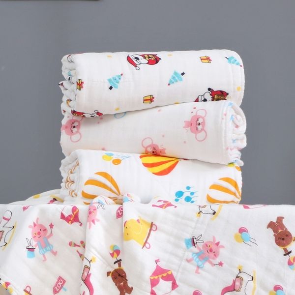 class a 6-layer 110*110cm baby bath towel 6-layer pure cotton gauze bath towel water wash cartoon baby blanket
class a 6-layer 110*110cm baby bath towel 6-layer pure cotton gauze bath towel water wash cartoon baby blanket