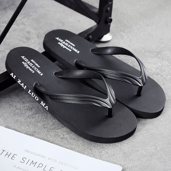 summer flip-flops men's personality outdoor beach shoes summer outdoor soft bottom non-slip cool slippers men's tide fashion, Black
summer flip-flops men's personality outdoor beach shoes summer outdoor soft bottom non-slip cool slippers men's tide fashion, Black