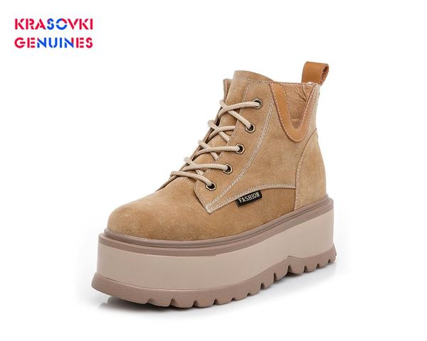 осень зима сапоги голеностопного мех кожа пяток botas mujer женщины сапоги из натуральной кожи с плоской платформой женской обувью, Black
осень зима сапоги голеностопного мех кожа пяток botas mujer женщины сапоги из натуральной кожи с плоской платформой женской обувью, Black