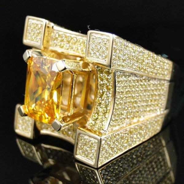 fashion jewelry men ring vintage zircon 18k gold plated punk desinger rings rock luxury rings retro trendy hip hop male ring, Golden;silver
fashion jewelry men ring vintage zircon 18k gold plated punk desinger rings rock luxury rings retro trendy hip hop male ring, Golden;silver