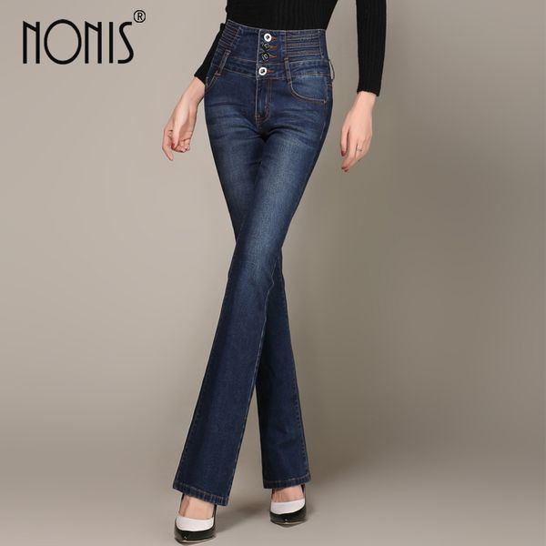 nonis plus size 26-33 skinny 2017 new women white blue denim jeans with high waist flared pants feminino trousers
nonis plus size 26-33 skinny 2017 new women white blue denim jeans with high waist flared pants feminino trousers