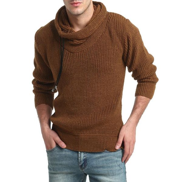 sweater pullover men 2018 male brand casual slim sweaters men solid color thick hedging turtleneck men's sweater, White;black
sweater pullover men 2018 male brand casual slim sweaters men solid color thick hedging turtleneck men's sweater, White;black