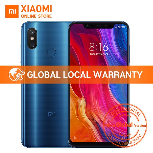 

Global Version Xiaomi Mi 8 6GB 64GB 6.21" Full Screen Snapdragon 845 Octa Core 20MP Front Camera NFC Face Unlock Mi8 Smartphone