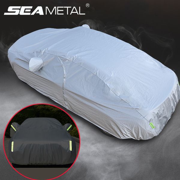 car covers reflective strip outdoor cover for car waterproof snowproof protector cover universal for sedan suv auto accessories 
car covers reflective strip outdoor cover for car waterproof snowproof protector cover universal for sedan suv auto accessories