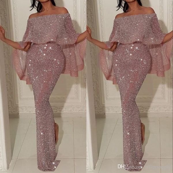 arabic dubai sparkly sequins mermaid long evening dresses bateau neck off shoulder floor length cjeap pageant formal party prom gowns, Black;red
arabic dubai sparkly sequins mermaid long evening dresses bateau neck off shoulder floor length cjeap pageant formal party prom gowns, Black;red