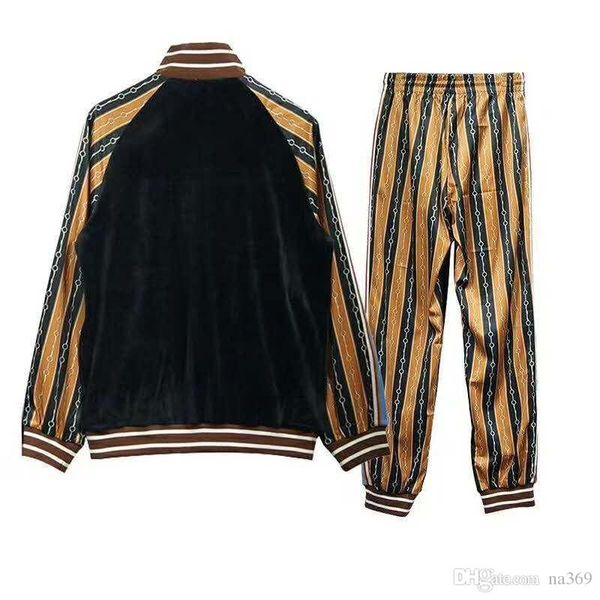 19ss autumn winter mens patchwork striped color letter tracksuits pantsuits training jogging sweat track suit size xs-2xl, Gray
19ss autumn winter mens patchwork striped color letter tracksuits pantsuits training jogging sweat track suit size xs-2xl, Gray