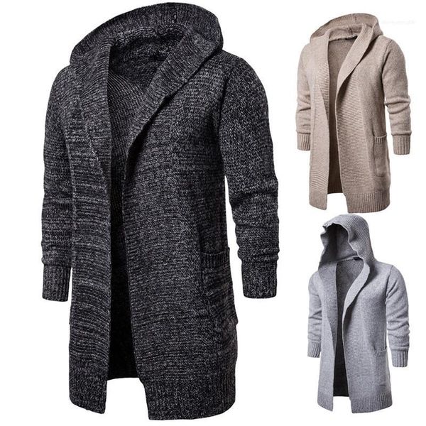 sleeve outerwear winter warm gentlemen long knit coats mens fashion designer jackets mens hoodie cardigan neck long, Black
sleeve outerwear winter warm gentlemen long knit coats mens fashion designer jackets mens hoodie cardigan neck long, Black