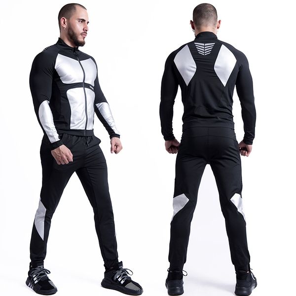 autumn men sportswear sweating suit elastic quickly dry zip up jacket sweatshirt+pant running jogging fitness gym set sport suit, Black;blue
autumn men sportswear sweating suit elastic quickly dry zip up jacket sweatshirt+pant running jogging fitness gym set sport suit, Black;blue