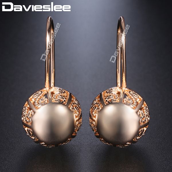 585 rose gold filled ball stud earrings for women cubic zirconia cz womens earring fashion jewelry gift davieslee new dge181, Golden;silver
585 rose gold filled ball stud earrings for women cubic zirconia cz womens earring fashion jewelry gift davieslee new dge181, Golden;silver