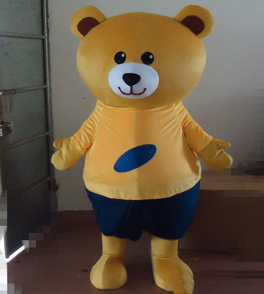2019 a brown bear mascot costume with orange shirt and black pant for sale, Red;yellow
2019 a brown bear mascot costume with orange shirt and black pant for sale, Red;yellow