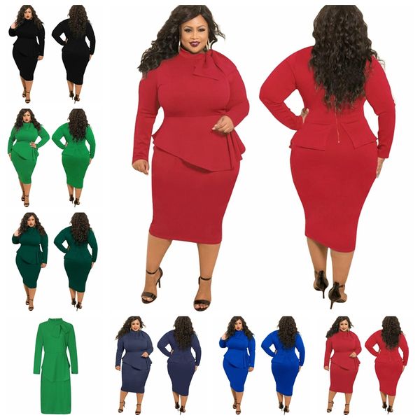 dresses european solid color headband round neck bow long sleeve bag hip zipper professional dress, support mixed batch, Black;gray
dresses european solid color headband round neck bow long sleeve bag hip zipper professional dress, support mixed batch, Black;gray