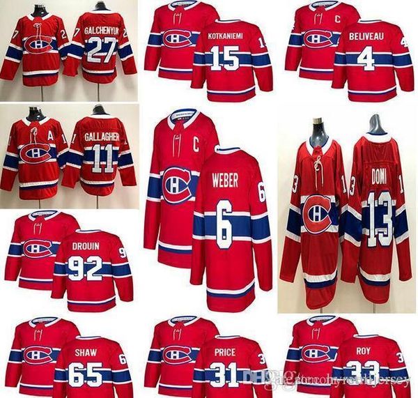 монреаль канадиенс 6 shea weber 31 carey цена 11 брендан галлахер 13 макс доми прошитой красный и белый хоккей трикотажных изделий, Black
монреаль канадиенс 6 shea weber 31 carey цена 11 брендан галлахер 13 макс доми прошитой красный и белый хоккей трикотажных изделий, Black