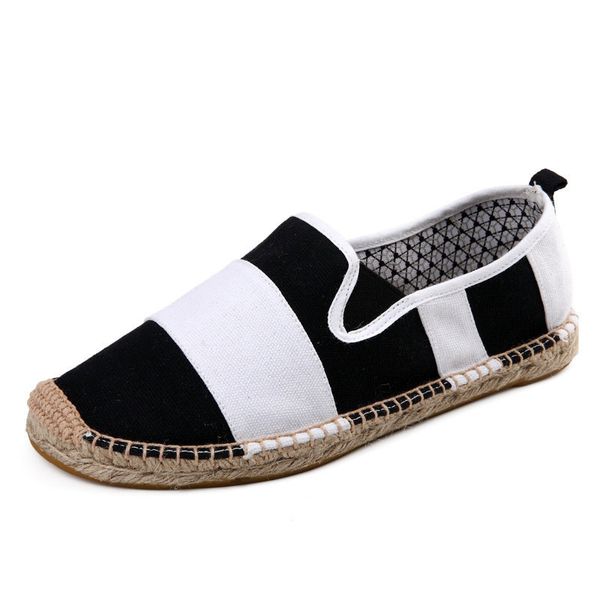 hemp mens shoes spring espadrilles men 2020 canvas shoes men breathable shoes slip on solid casual men loafers, Black
hemp mens shoes spring espadrilles men 2020 canvas shoes men breathable shoes slip on solid casual men loafers, Black