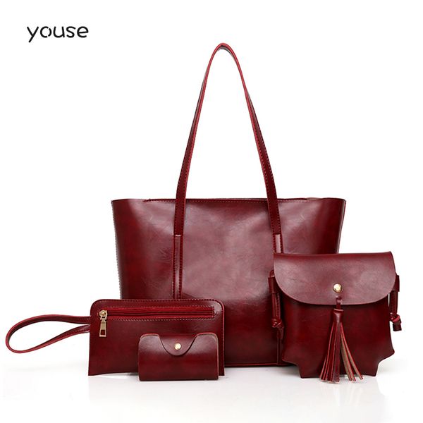 3-piece suit women bag shoulder bag for women 2020 large capacity ladies summer wallets and handbags female clutch
3-piece suit women bag shoulder bag for women 2020 large capacity ladies summer wallets and handbags female clutch