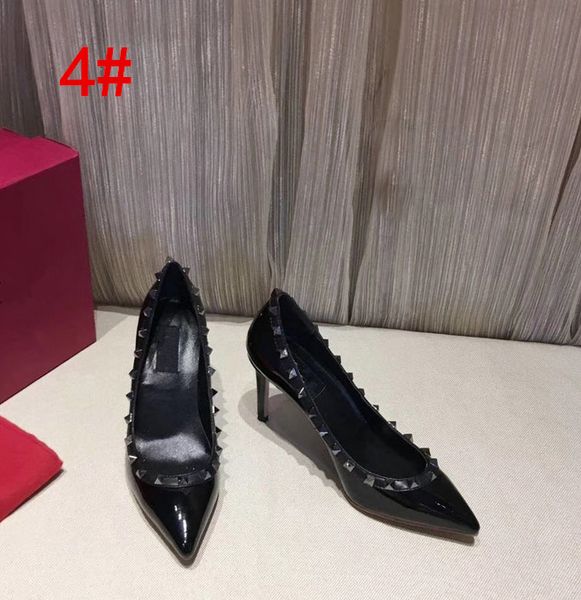 designer pointed toe 2-strap with studs high heels rivets sandals women shoes valentine high-heeled shoes, Black
designer pointed toe 2-strap with studs high heels rivets sandals women shoes valentine high-heeled shoes, Black