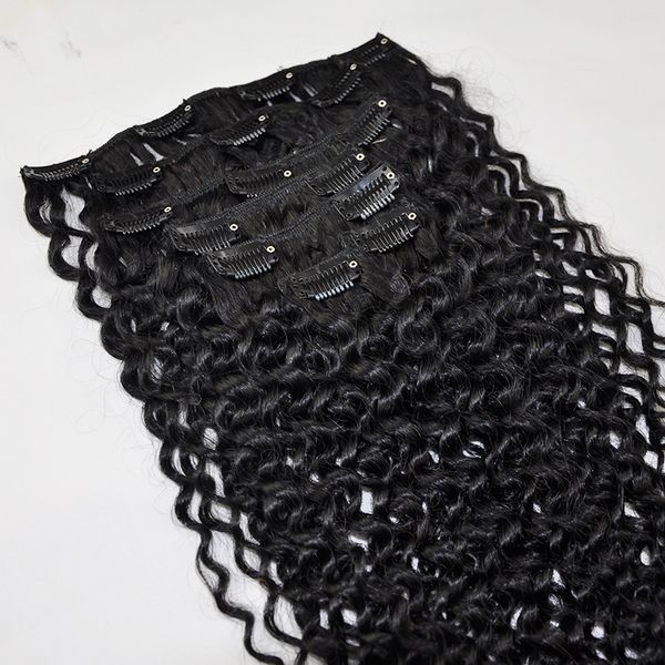 elibess brand--afro kinky curly clip in human hair extensions brazilian 100% remy hair 120g/set, color 1# & 4# option, Black
elibess brand--afro kinky curly clip in human hair extensions brazilian 100% remy hair 120g/set, color 1# & 4# option, Black