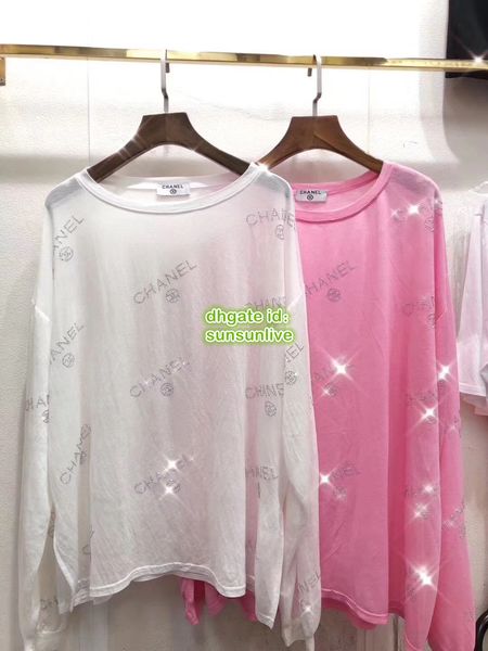 Women brand loo e hirt with letter print drilling feminine high end ca ual hirt blou e girl over ize brief runway top t hirt 19 
Women brand loo e hirt with letter print drilling feminine high end ca ual hirt blou e girl over ize brief runway top t hirt 19