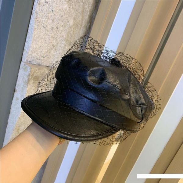 wholesale-01910-yuchun-mesh faux leather mesh black fashion style lady visors cap women leisure hat, Blue;gray
wholesale-01910-yuchun-mesh faux leather mesh black fashion style lady visors cap women leisure hat, Blue;gray