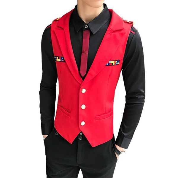 xiu luo brand vest men 2019 new arrival fashion solid slim fit vest men wedding dress formal waistcoat gilet homme man, Black;white
xiu luo brand vest men 2019 new arrival fashion solid slim fit vest men wedding dress formal waistcoat gilet homme man, Black;white