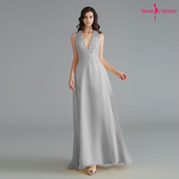 beauty emily v neck beads lace 2019 evening dresses sleeveless chiffon formal party dress open back prom gowns vestido de noche, White;black
beauty emily v neck beads lace 2019 evening dresses sleeveless chiffon formal party dress open back prom gowns vestido de noche, White;black