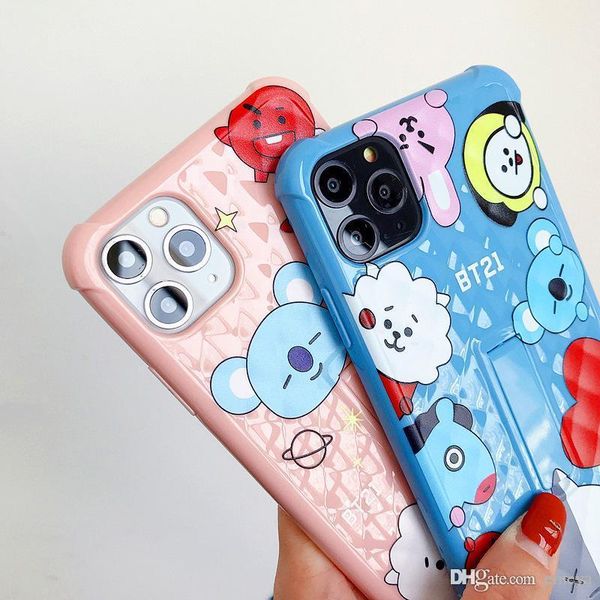 luxury design cartoon bt21 case for iphone 11 pro xs max 7 x xr 6 8plus koala rabbit animal soft back cover silicone fundas
luxury design cartoon bt21 case for iphone 11 pro xs max 7 x xr 6 8plus koala rabbit animal soft back cover silicone fundas