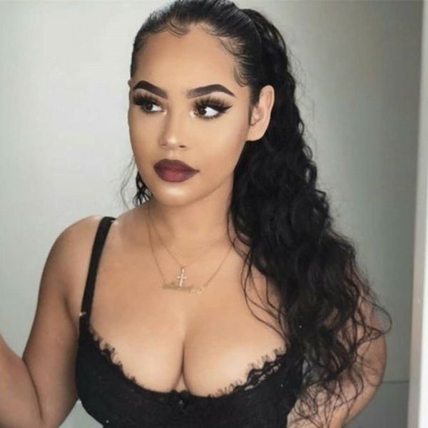 african new ponytail hairstyle, long high curly drawstring ponytail human hair extension 120g clip in human hair ponytail hairpiece 18inch, Black
african new ponytail hairstyle, long high curly drawstring ponytail human hair extension 120g clip in human hair ponytail hairpiece 18inch, Black