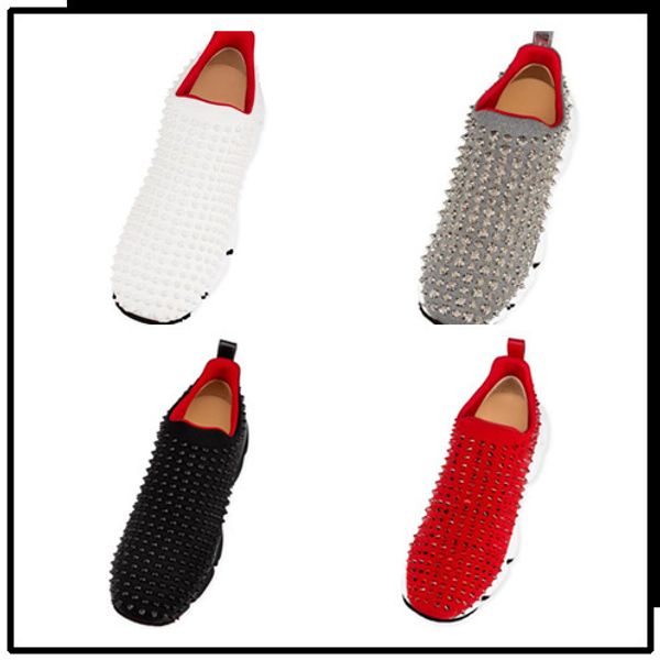 wholesale krystal spike sock donna sneakers designer mens red bottoms shoes womens rivet flat shoes 0, Black
wholesale krystal spike sock donna sneakers designer mens red bottoms shoes womens rivet flat shoes 0, Black