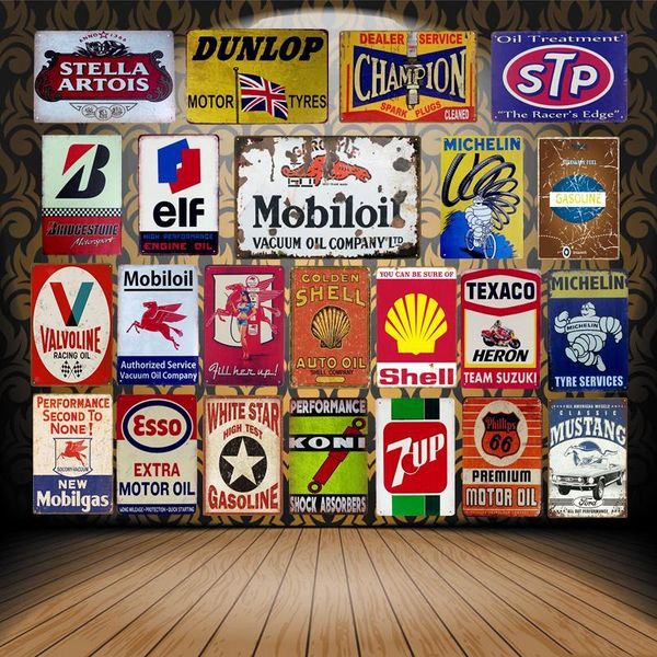 2019 new vintage mobil motor oil tin signs metal poster elf stp valvoline auto motorcycle gasoline garage shop home wall decoration home art 
2019 new vintage mobil motor oil tin signs metal poster elf stp valvoline auto motorcycle gasoline garage shop home wall decoration home art