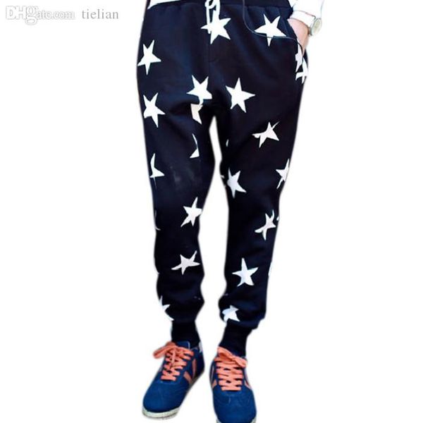 new metrosexual required men star printing cross hanging crotch leisure wei dance hip hop pants, Black
new metrosexual required men star printing cross hanging crotch leisure wei dance hip hop pants, Black