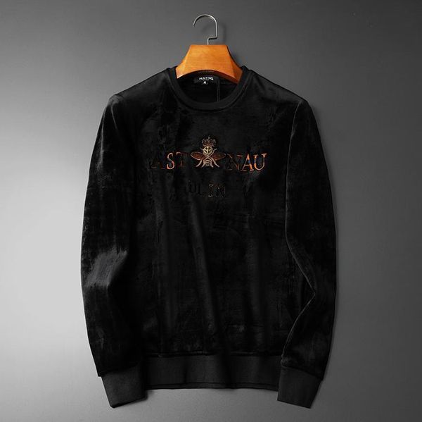 ah11632 fashion men's hoodies & sweatshirts 2019 runway european design party style men's clothing, Black
ah11632 fashion men's hoodies & sweatshirts 2019 runway european design party style men's clothing, Black