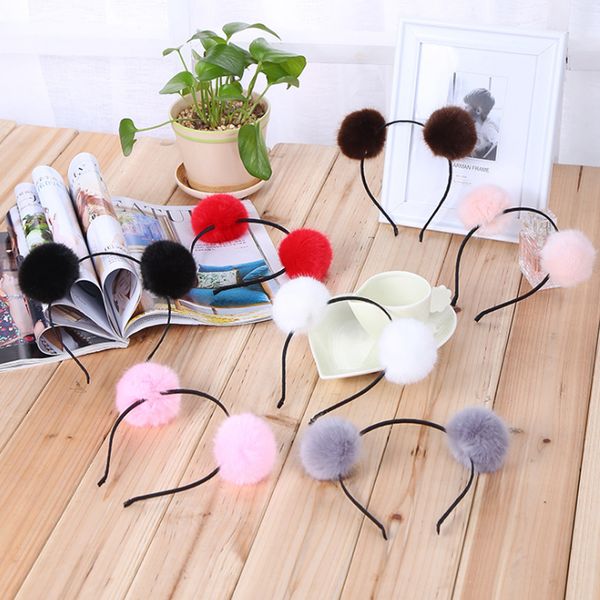 1pc cute women furry fluffy headband hair band pompom ball bear hairbands plush korean headwear, Golden;white
1pc cute women furry fluffy headband hair band pompom ball bear hairbands plush korean headwear, Golden;white