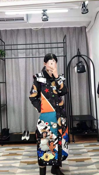 long coat 2019 winter jacket women down jackets women s long down coat flower parka outerwear brand famous cat show, Black
long coat 2019 winter jacket women down jackets women s long down coat flower parka outerwear brand famous cat show, Black