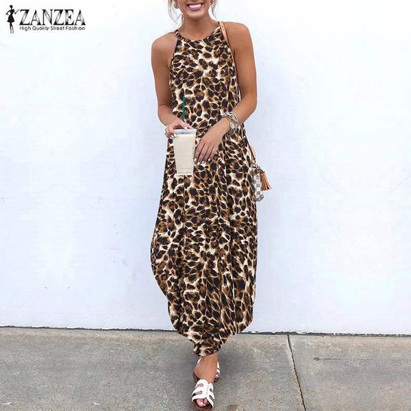 zanzea women dress 2019 summer strap sleeveless leopard print sundress female casual loose party vestido plus size dresses, Black;gray
zanzea women dress 2019 summer strap sleeveless leopard print sundress female casual loose party vestido plus size dresses, Black;gray