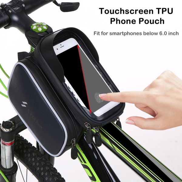 lixada waterproof bicycle frame bag double pouch bike tube bag mtb mountain bike cycling touchscreen phone case
lixada waterproof bicycle frame bag double pouch bike tube bag mtb mountain bike cycling touchscreen phone case