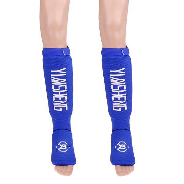 1 pair comfortable cotton shin guard instep leg pads protective boxing muay thai kickboxing training, Black;gray
1 pair comfortable cotton shin guard instep leg pads protective boxing muay thai kickboxing training, Black;gray