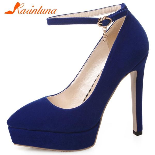 dress shoes karin big size 32-43 lady party office pumps fashion ankle strap platform women thin high heels woman, Black
dress shoes karin big size 32-43 lady party office pumps fashion ankle strap platform women thin high heels woman, Black