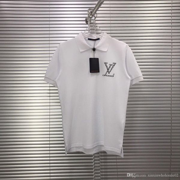 2020ss европейский французский весна и лето мода последние высокого класса хлопок высокое качество топ мужская простая рубашка поло тонкий п, White;black
2020ss европейский французский весна и лето мода последние высокого класса хлопок высокое качество топ мужская простая рубашка поло тонкий п, White;black