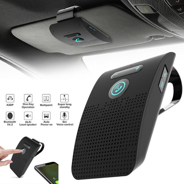 mayitr bluetooth 4.2 car kit wireless handsspeakerphone music player sun visor clip dual microphone for car electronics
mayitr bluetooth 4.2 car kit wireless handsspeakerphone music player sun visor clip dual microphone for car electronics