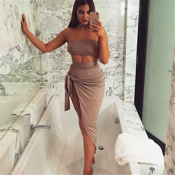 20ss new women's summer dress bra nightclub solid color long section of the cross-border split dress fashion women's dress sale, White;black
20ss new women's summer dress bra nightclub solid color long section of the cross-border split dress fashion women's dress sale, White;black
