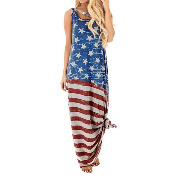 the american flag print dress fashion print panelled women maxi dresses crew neck sleeveless casual dresses, Black;gray
the american flag print dress fashion print panelled women maxi dresses crew neck sleeveless casual dresses, Black;gray