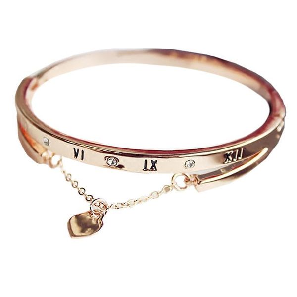 luxury rose gold stainless steel bracelets bangles female heart forever love brand charm bracelet for women famous jewelry, Black
luxury rose gold stainless steel bracelets bangles female heart forever love brand charm bracelet for women famous jewelry, Black