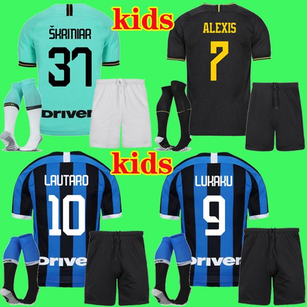 19 20 lukaku lautaro alexis icardi inter soccer jersey 2019 2020 milan football shirt perisic skriniar godÃn de vrij uniforms kids kit, Black
19 20 lukaku lautaro alexis icardi inter soccer jersey 2019 2020 milan football shirt perisic skriniar godÃn de vrij uniforms kids kit, Black