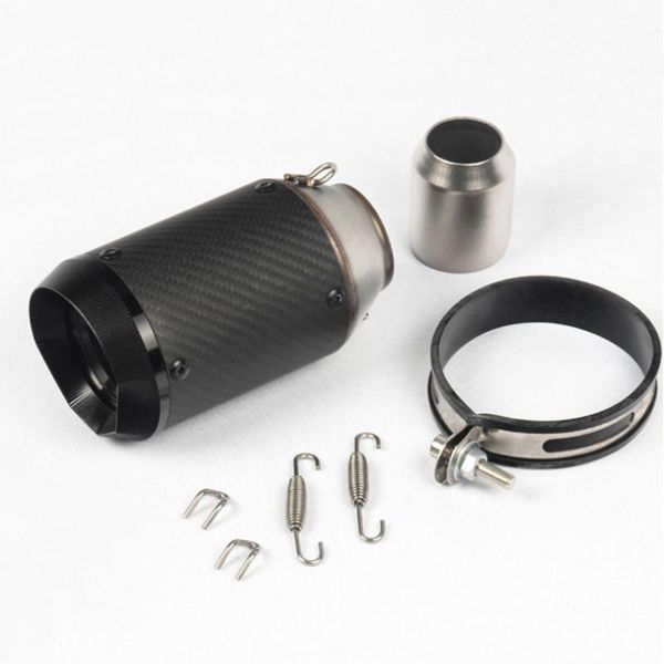 black/sliver motorcycle 51mm mini exhaust muffler tube pipe carbon fiber welding adapter exhaust tail pipe
black/sliver motorcycle 51mm mini exhaust muffler tube pipe carbon fiber welding adapter exhaust tail pipe
